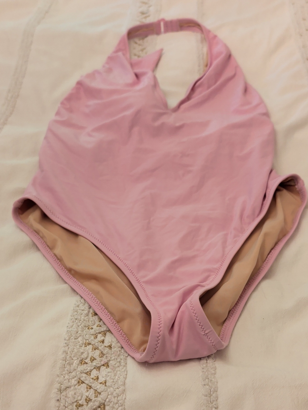 Pink One-Piece Swimsuit